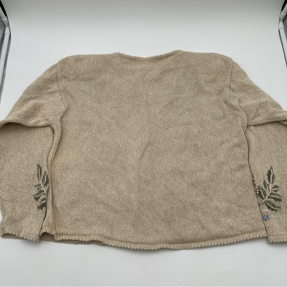 Women’s Vintage Jantzen Classics Cardigan Sweater Hand Embroidered Large * READ* - Picture 13 of 14